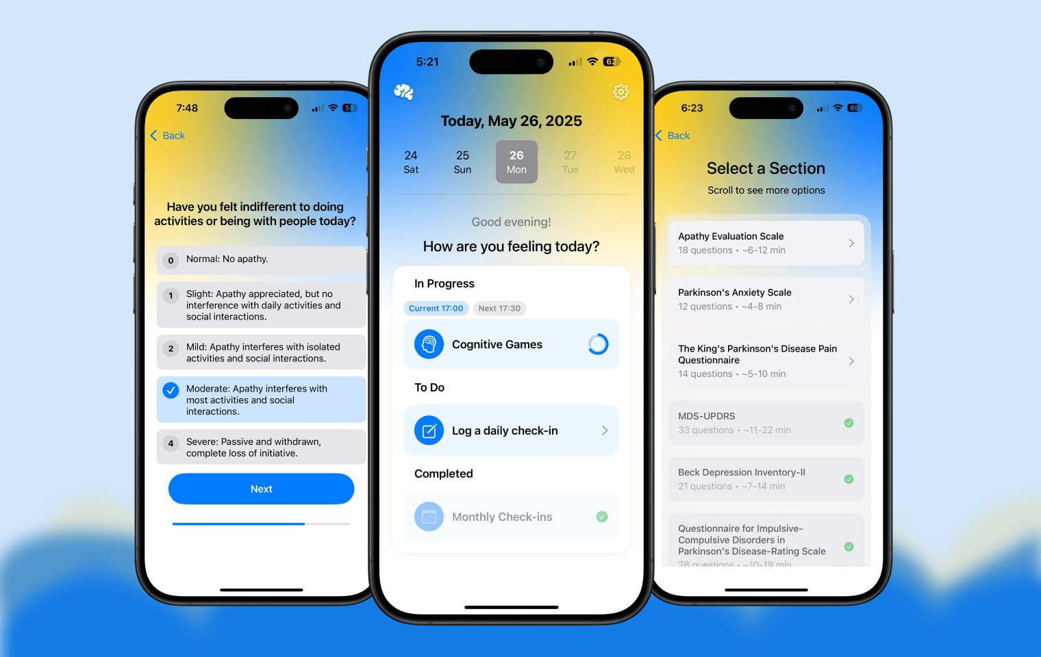 DBS Patient Monitoring iOS App